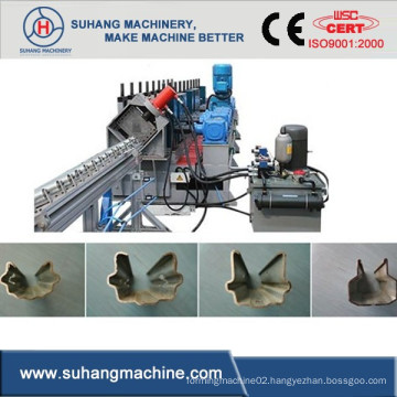 1.5mm-2mm Galvanized Steel Hydraulic Punching Gearbox Drive Vineyard Post Roll Forming Machine